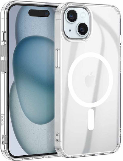 Hoco Airbag Back Cover Magnetic Transparent (iPhone 15 Pro)