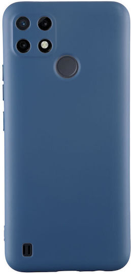 Volte-Tel Carbon Camera Protective Back Cover Σιλικόνης Μαύρο (Realme 9i)
