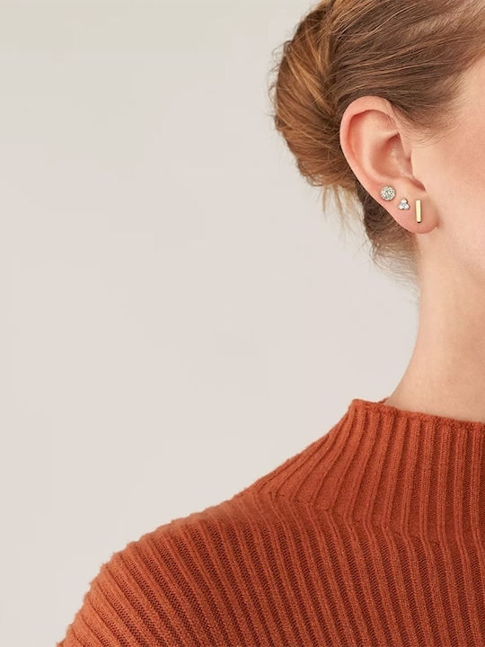 Fossil All Stacked Up Earrings Stud Set