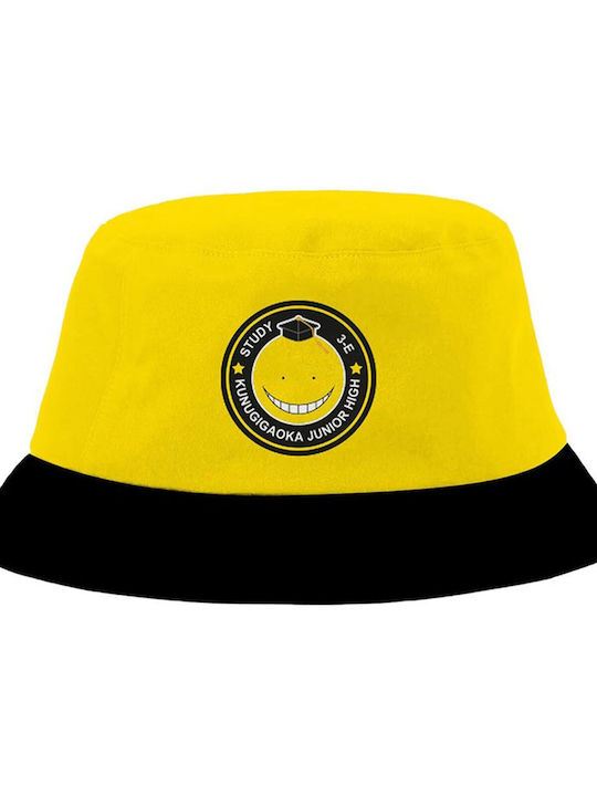 Cotton Division Παιδικό Καπέλο Bucket Υφασμάτινο Κίτρινο
