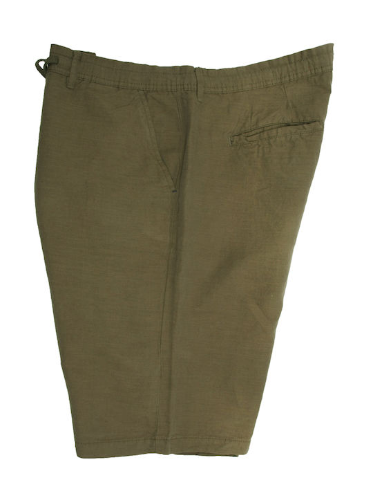 Double Men's Shorts Chino Khaki