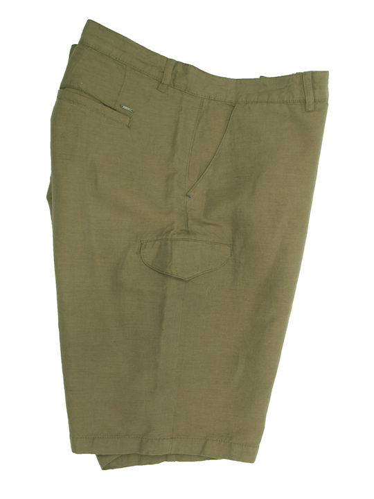 Double Herrenshorts Cargo Khaki