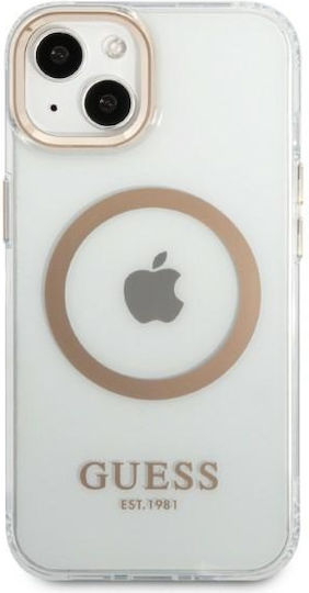 Guess Outline Back Cover Σιλικόνης Διάφανο (iPhone 13)