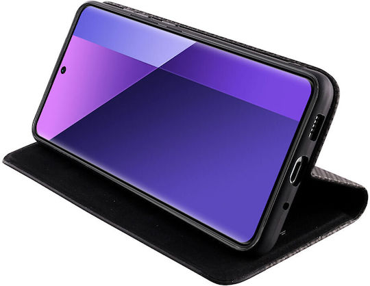 Idol 1991 Elite Anti-rfid Book Δερματίνης Μαύρο (Redmi Note 13 Pro+)