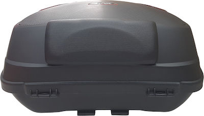 XVX Motorcycle Top Case 52lt Black