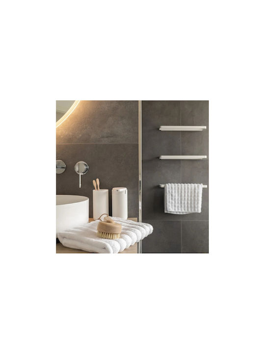 Zone Denmark Calea ferată de Baie Simplă De Perete cu șuruburi ​70x7.5cm Albă