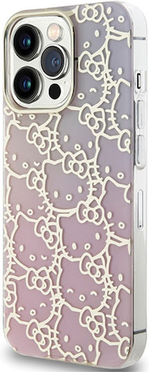 Hello Kitty Back Cover Πλαστικό Ροζ (iPhone 14 Pro)