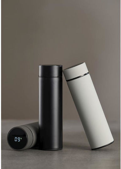 DAY Sticlă Termos Oțel inoxidabil 400ml Gray