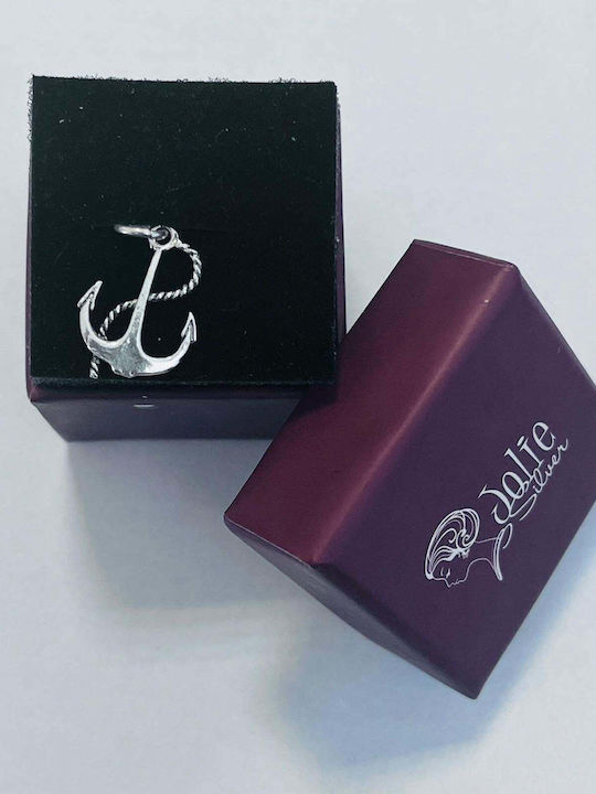 Pendant Jolie Silver Silver 925 Anchor Model 22 X 14 Mm 0.9 G