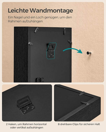 Songmics Rahmen Hölzernes 1Stück