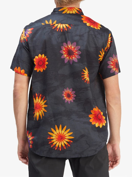 Billabong Sundays Men's Shirt Short Sleeve Floral Multicolour