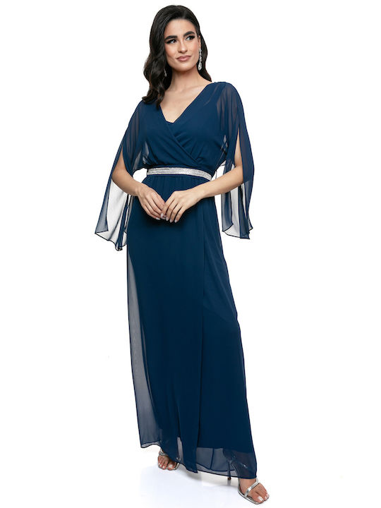 RichgirlBoudoir Φόρεμα για Γάμο / Βάπτιση Εξώπλατο Μπλε