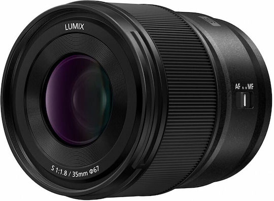 Panasonic Full Frame Camera Lens LUMIX S 35mm F1.8 Telephoto for Leica L Mount Black