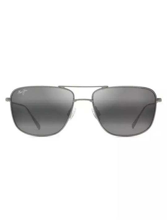 Maui Jim Mikioi Sonnenbrillen mit Gray Rahmen und Gray Polarisiert Linse 887-17