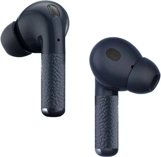 Edifier W260NC In-ear Bluetooth Handsfree Ακουστικά με Αντοχή στον Ιδρώτα και Θήκη Φόρτισης Dark Blue