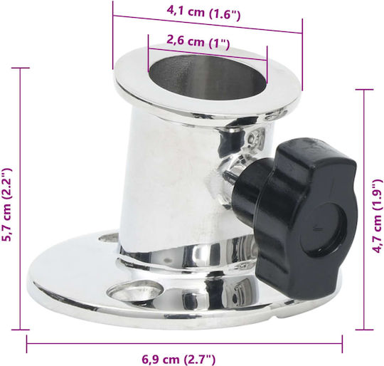 vidaXL Tenta Barca Aluminiu M174xL205xH115cm Gri Culoare