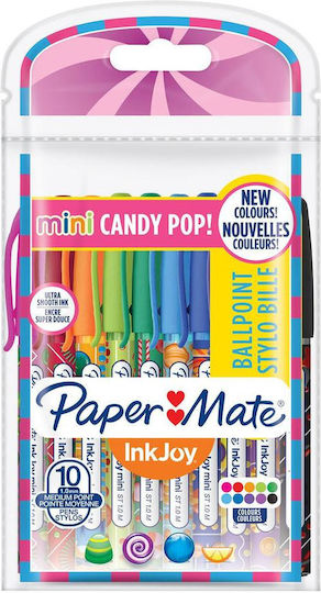 Paper Mate Στυλό Rollerball Σετ 10τμχ