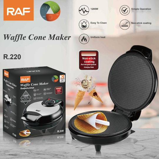 Raf Συσκευή για Χωνάκι Παγωτού 1200W