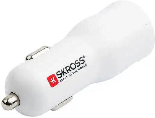 Skross Φορτιστής Αυτοκινήτου 20W 2.4A με Θύρες: 1xUSB 1xType-C
