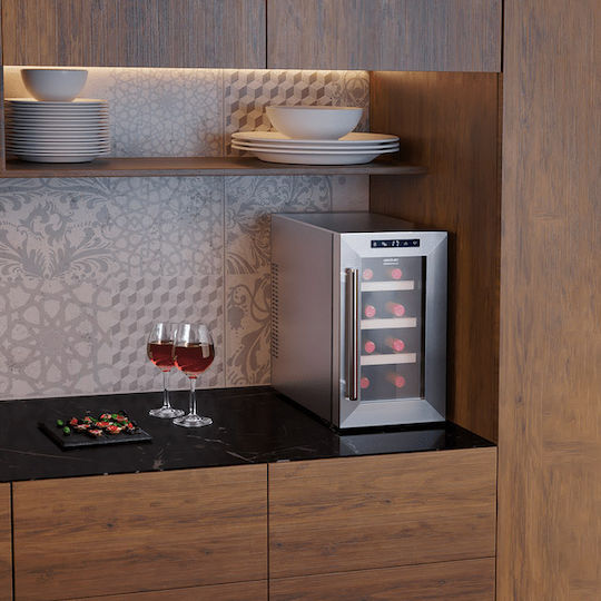 Cecotec Grand Sommelier 830 CoolWood Συντηρητής Κρασιών 8 Φιαλών