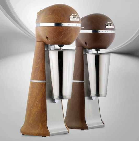 Artemis Commercial Coffee Frother Super A-2001/a Wood in Brown Color 350W with 2 Speeds