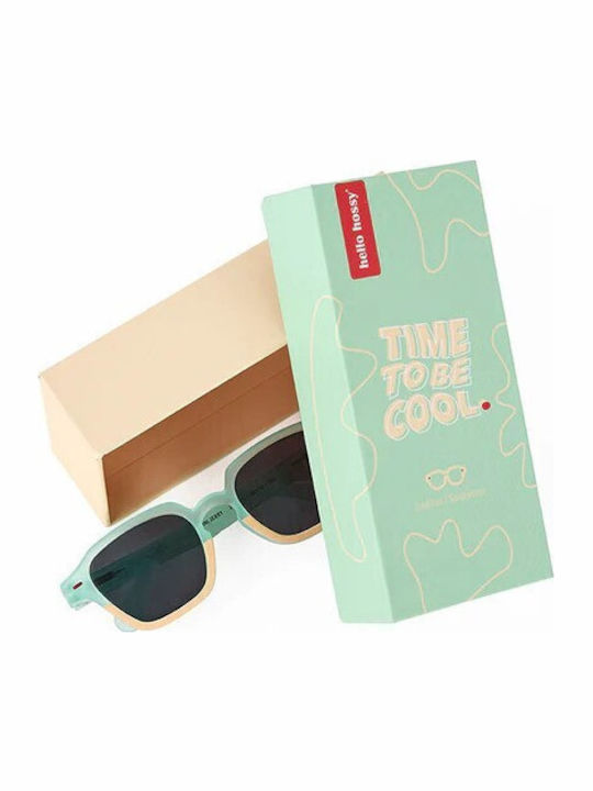 Hello Hossy Ochelari De Soare Pentru Copii Cu Lentile Polarized Verzi Pentru 5-8 Ani