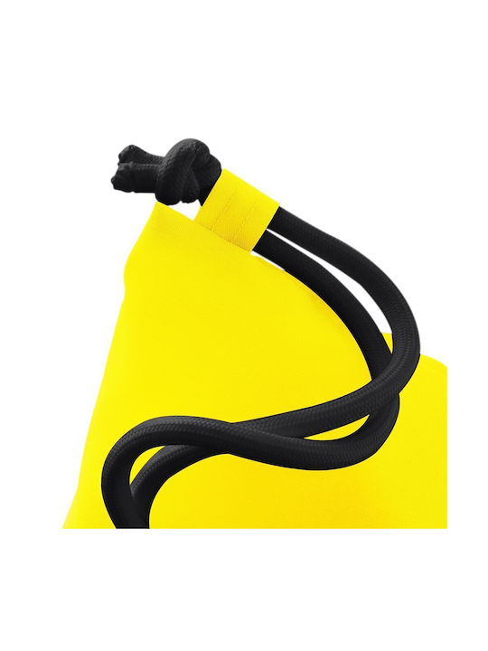 E=mc2 Energy = Milk*coffee Backpack Bag Gymbag Yellow Pocket 40x48cm & Thick Cords