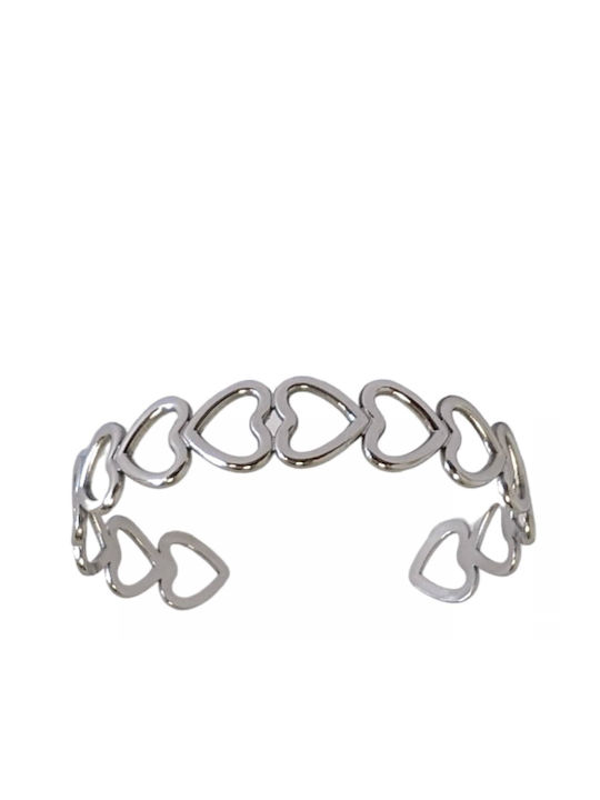 Tatu Moyo Bracelet with design Heart made of Steel