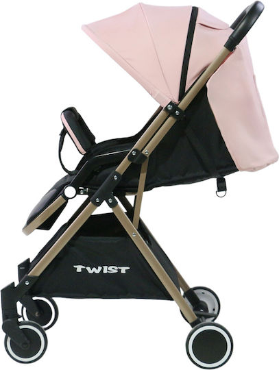 Twist Kinderwagen Emporio Collection Geeignet für Neugeborene Rosa 6.8kg
