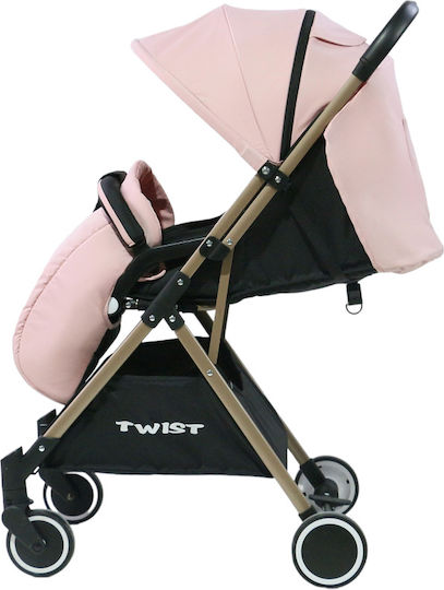 Twist Kinderwagen Emporio Collection Geeignet für Neugeborene Rosa 6.8kg