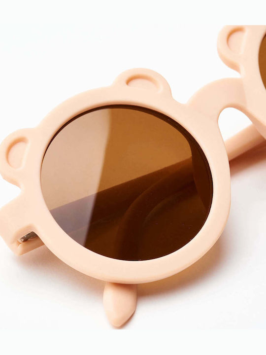 Baby Cloud Bear Παιδικά Γυαλιά Ηλίου με Polarized Φακό Light Pink για 3-6 Ετών