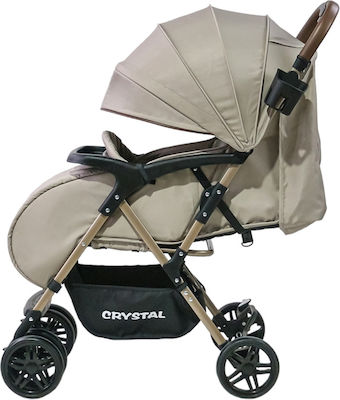 Adjustable Baby Stroller Suitable for Newborn Beige 6.3kg