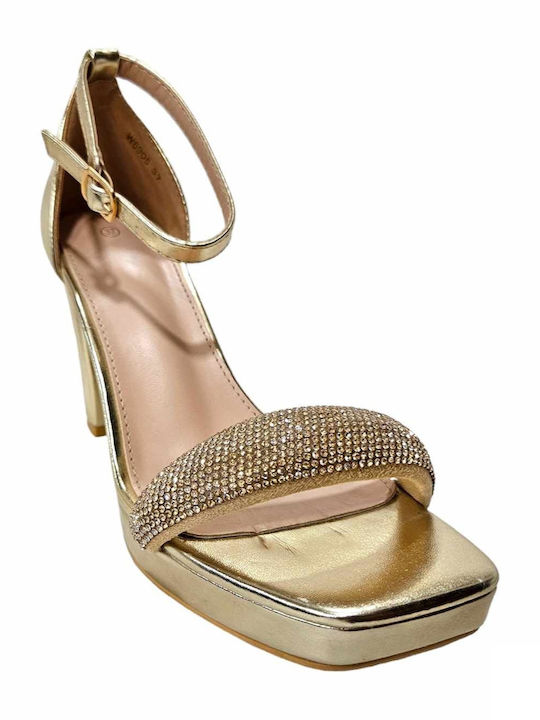 Sandalen Gold