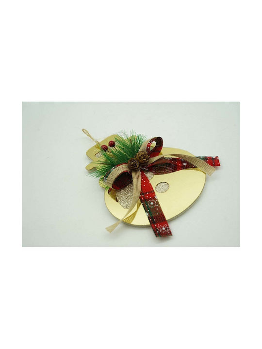Ornament suspendat Fulgi de zăpadă Auriu 17x16buc