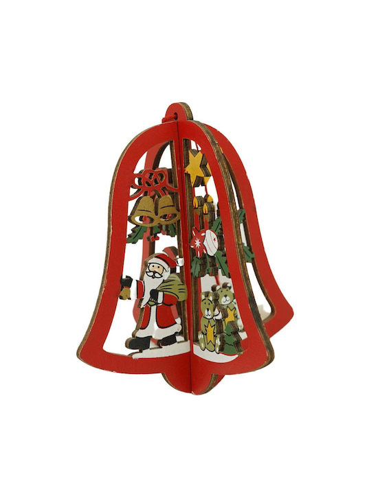 Ornament Cloșcă Din Lemn Multicolor 9.5x10.5cm