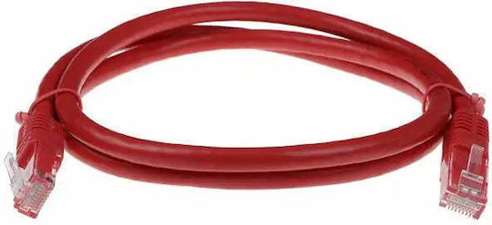 Act U/UTP Кат.6 (Gigabit) Мрежов Кабел Ethernet 1м Червен