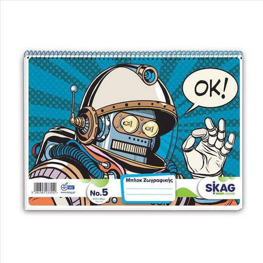 Skag Drawing Pads A4 (21 x 29.7 cm) (Various Colors)