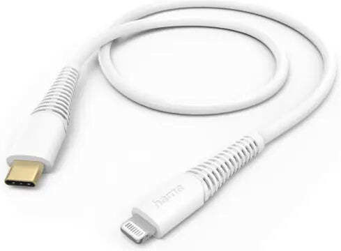 HAMA USB-C zu Lightning Kabel Weiß 1.5m (00201603)