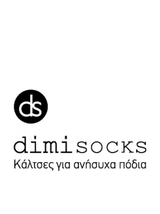 Dimi Socks Men's Solid Color Socks Black