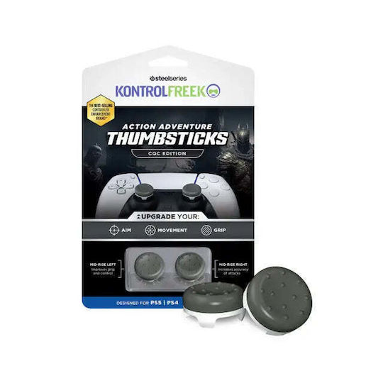 KontrolFreek Accessory Action Adventure Thumbsticks CQC Gray