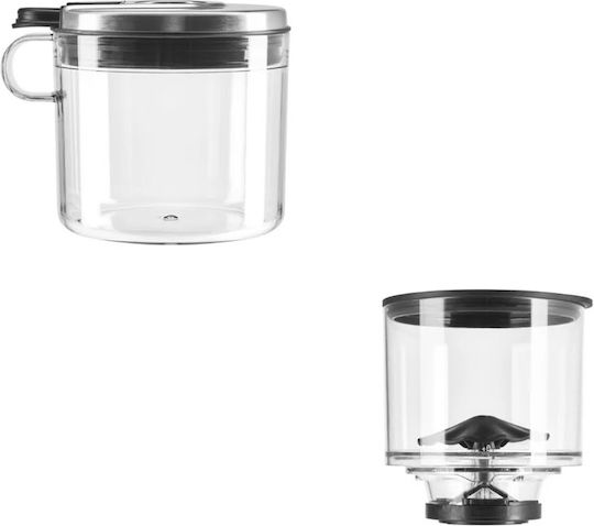 Kitchenaid Electric Coffee Grinder 150W for 340gr Beans and 70 Grind Levels Beige