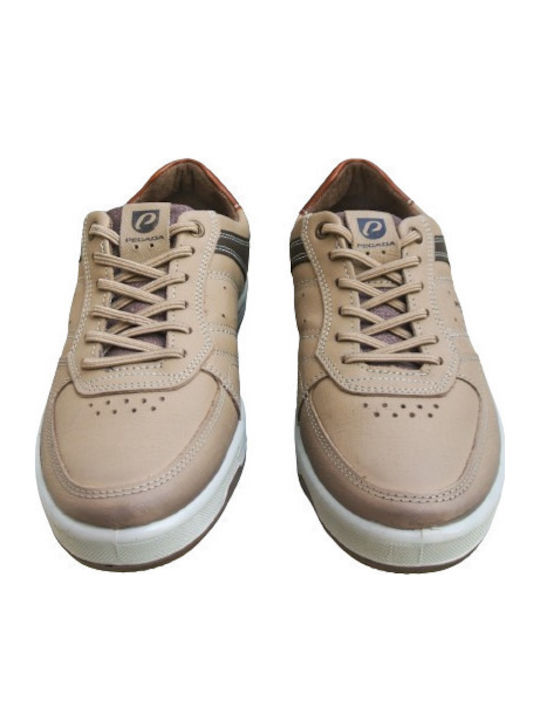 Men's Anatomic Leather Casual Shoes Beige