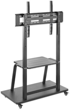Manhattan Mount Βάση Τηλεόρασης Δαπέδου έως 100" και 150kg Μαύρο