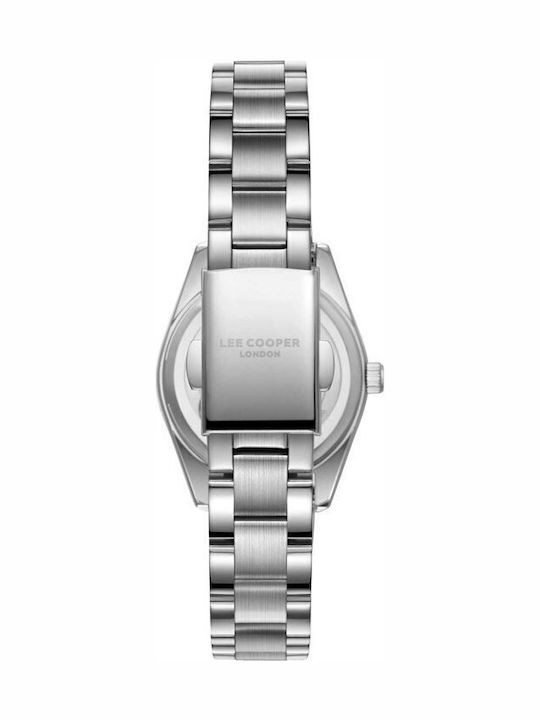 Lee Cooper Damen Uhr mit Silber Metallarmband