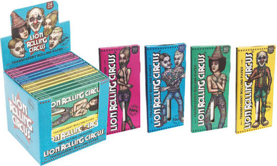 Lion Rolling Circus Zigarettenpapier 50 Blätter 1Stück