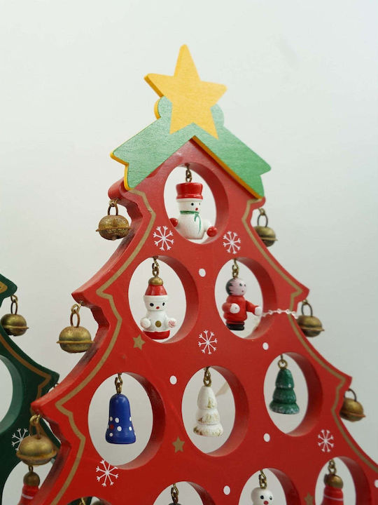 Weihnachtsdekoration Baum 33cm Rot