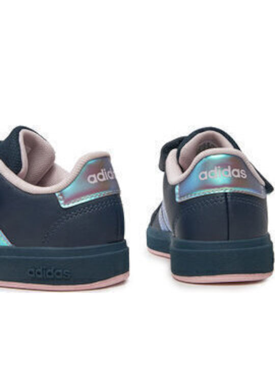 Grand Court GRAND COURT 2.0 EL C Kids Sneakers with Scratch Navy Blue