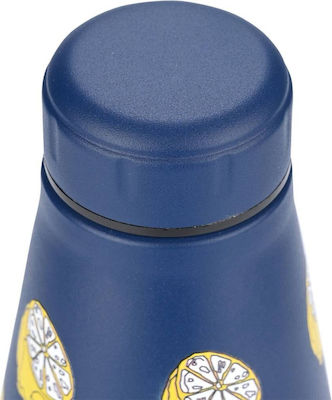 Estia Travel Flask Save the Aegean Μπουκάλι Θερμός Ανοξείδωτο BPA Free CITRUS INFUSION 500ml