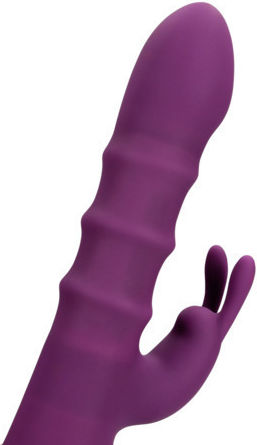 Shots Δονητής Rabbit 24cm Μωβ