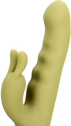 Shots Ultra Δονητής Rabbit 19.5cm Πράσινος